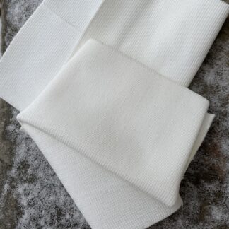 Подвяз (манжет) молоко на 2 рукава (19*15 см)*2 см арт 1124