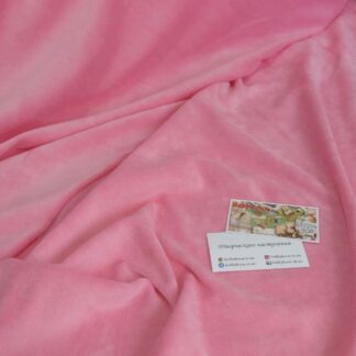 Велюр (бавовна) рожевий 180 см арт. 0150