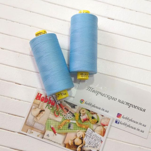 Gutermann 1000 м ментол 196 арт 1713