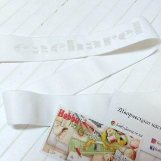 Резинка белая cacharel 3 см арт. 1676