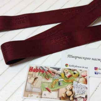 Резинка марсала body sport 3 см арт. 1677