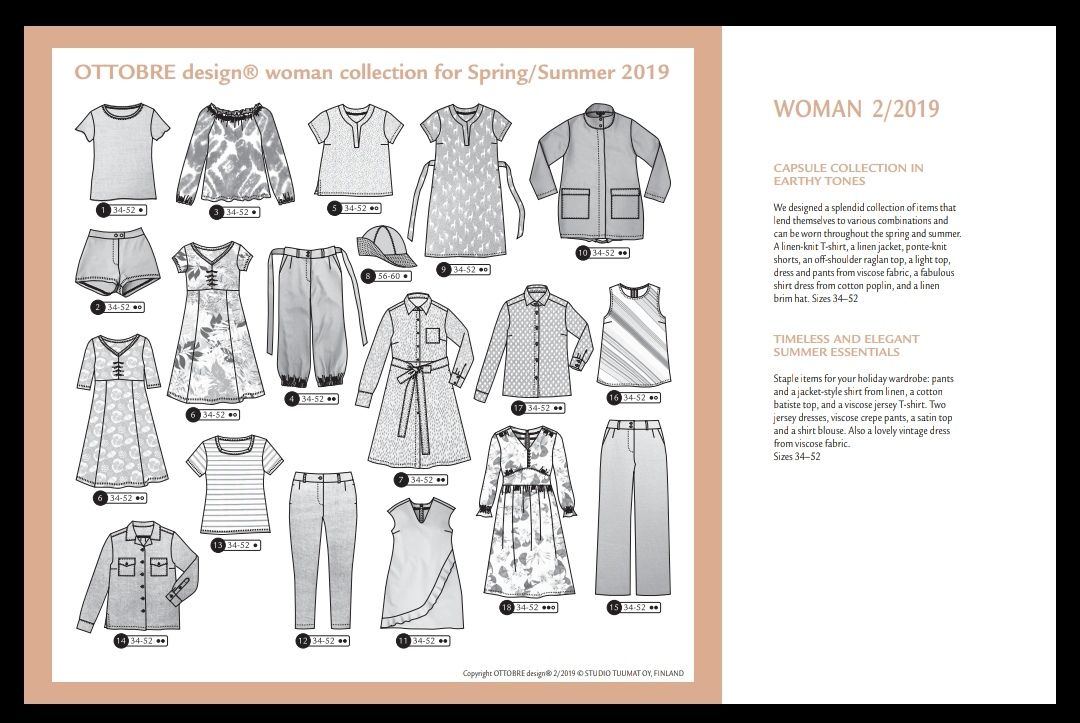 Оттобре/Ottobre Woman 2-2019 (рос.) арт. 1736 - Зображення 2