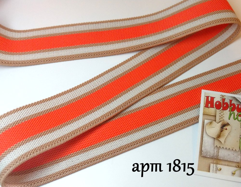 Резинка оранж полоска 3 см арт. 1815