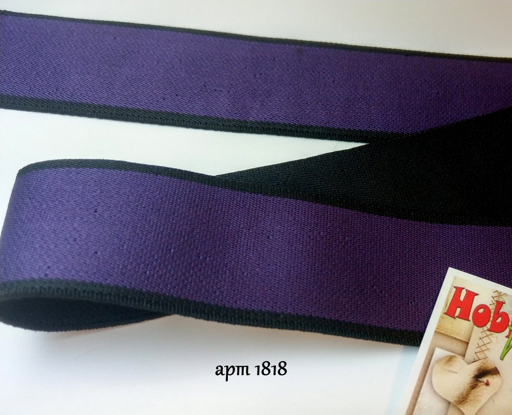 Резинка фиолет 3 см арт. 1818