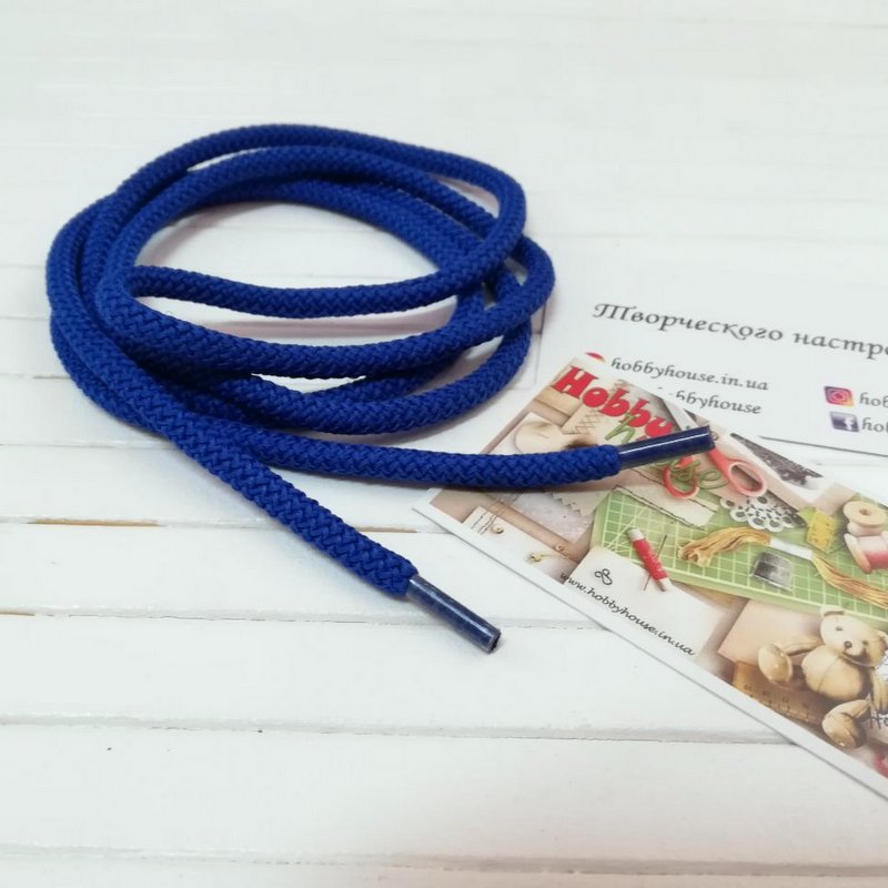 Шнур круглый электрик 8 мм 120 см арт. 1733 - Зображення 2