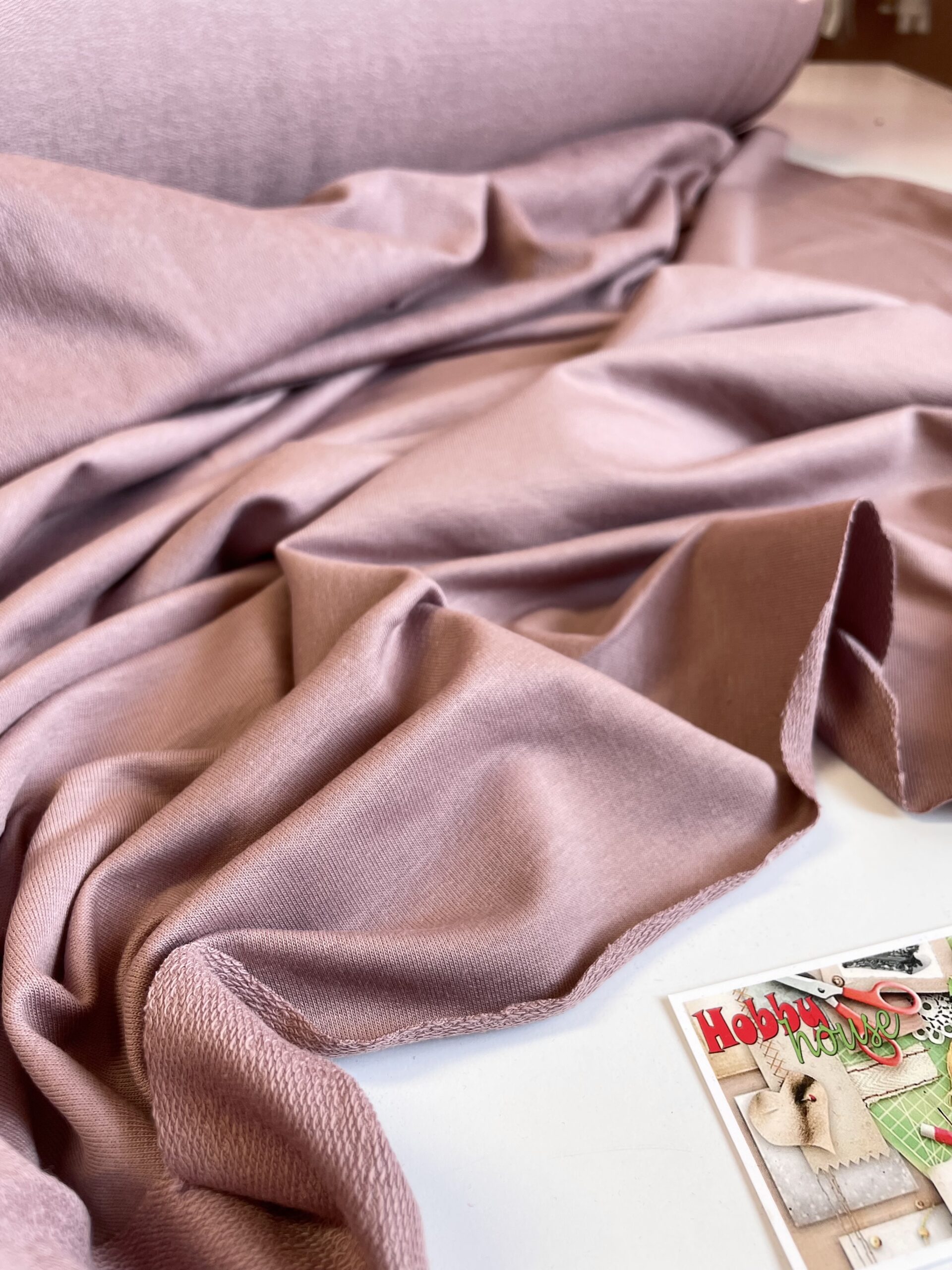 Стрейч-футер 2-нитка пильна троянда арт. 1738