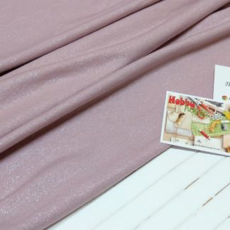 Стрейч-футер 2-нитка пудра блеск 150 см арт. 1740