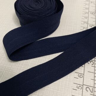 Бейка-резинка матовая синяя 2 см арт. арт. 1863
