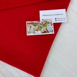 Стрейч-футер 2-нитка червоний 180 см арт. 2026