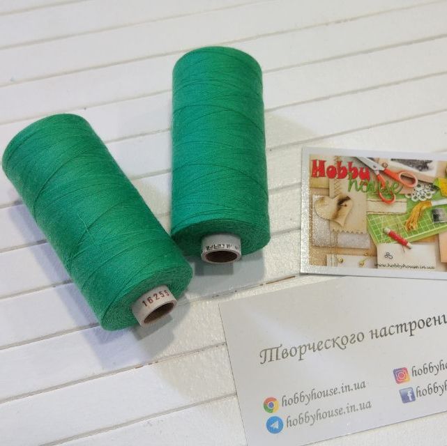 Alterfil 120 1000 м 16255  світло-зелений арт. 2003 - Зображення 2