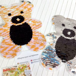 Нашивка Ведмедик 2-стороння арт 1950