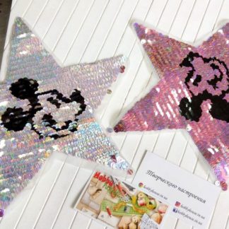 Нашивка Зірка + Міккі 2-стороння арт 1959