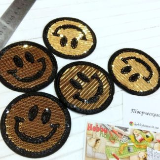 Нашивка Смайл клейова арт 1981
