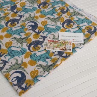 Стрейч-кулір "Діно" 150 см арт. 2035