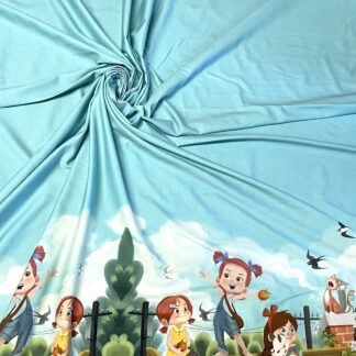 Стрейч-кулір "Дівчатка" (Нідерланди) шир 152см арт 1991