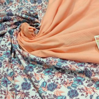 Стрейч-кулір "Першоцвіт персик" 180 см арт. 2140