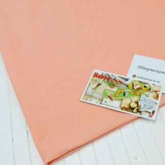 Стрейч-кулір 92/8 персик щ. 190 шир 180 см  арт 2047