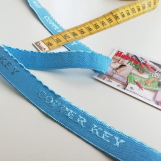 Бретель ярко-голубая copper key 16 мм арт. 2097