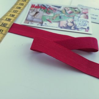 Резинка отделочная красная 15 мм арт. 2102