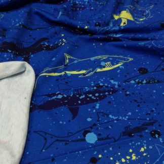 Стрейч-футер "Акули", бавовна петля 95/5 180 см арт. 2148