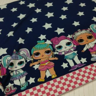 Стрейч-футер Лоли, бавовна петля купон 65*180 см арт. 2153