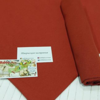 Стрейч-кулір теракот 92/8 170 см арт. 2031