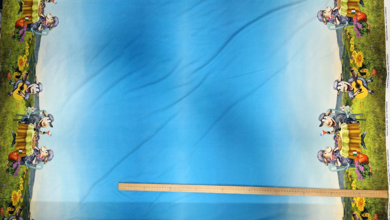 Стрейч-кулір "Пікнік" 92/8 Нідерланди арт. 2142 - Зображення 3