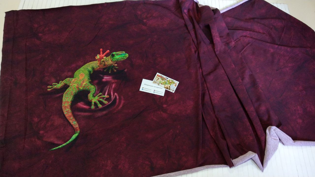 Стрейч-кулір "Ящірка" 80 (+-2см)*180см  арт 2203 - Зображення 4