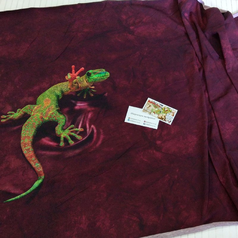 Стрейч-кулір "Ящірка" 80 (+-2см)*180см  арт 2203