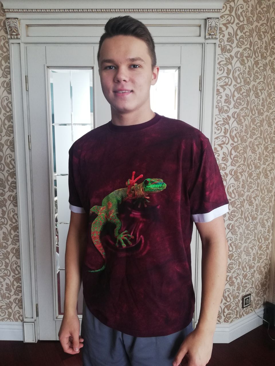 Стрейч-кулір "Ящірка" 80 (+-2см)*180см  арт 2203 - Зображення 5