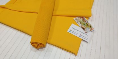 Стрейч-футер 2-нитка жовтий арт 2227