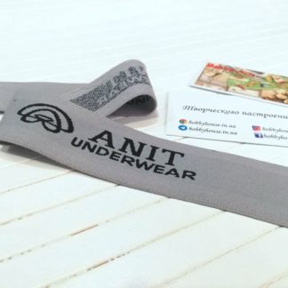 Резинка серая anit 3,5 см арт. 2279