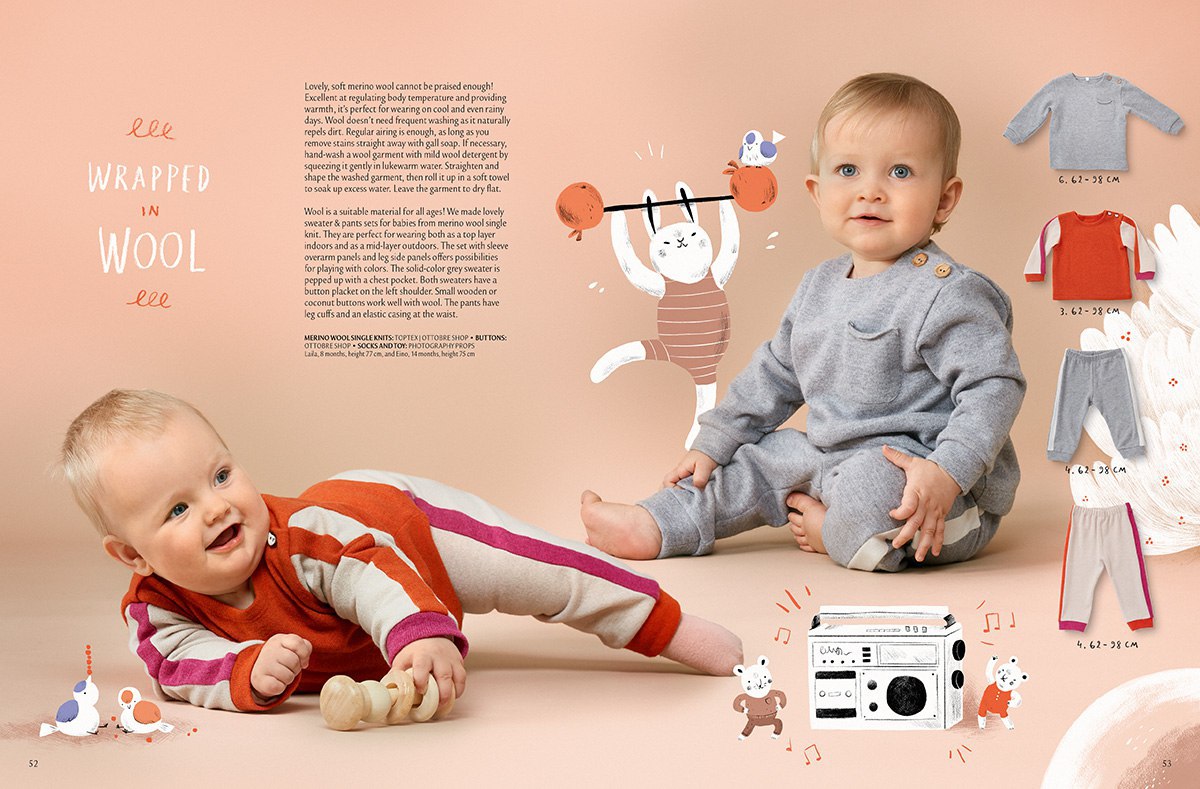 Оттобре/Ottobre Kids 6-2019 (англ.)  Зима арт 2281 - Зображення 9