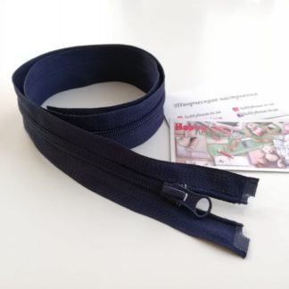 Молния спираль синяя 70 см арт. 2283