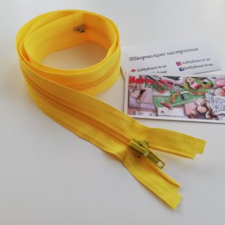 Молния спираль желтая 70 см арт. 2282