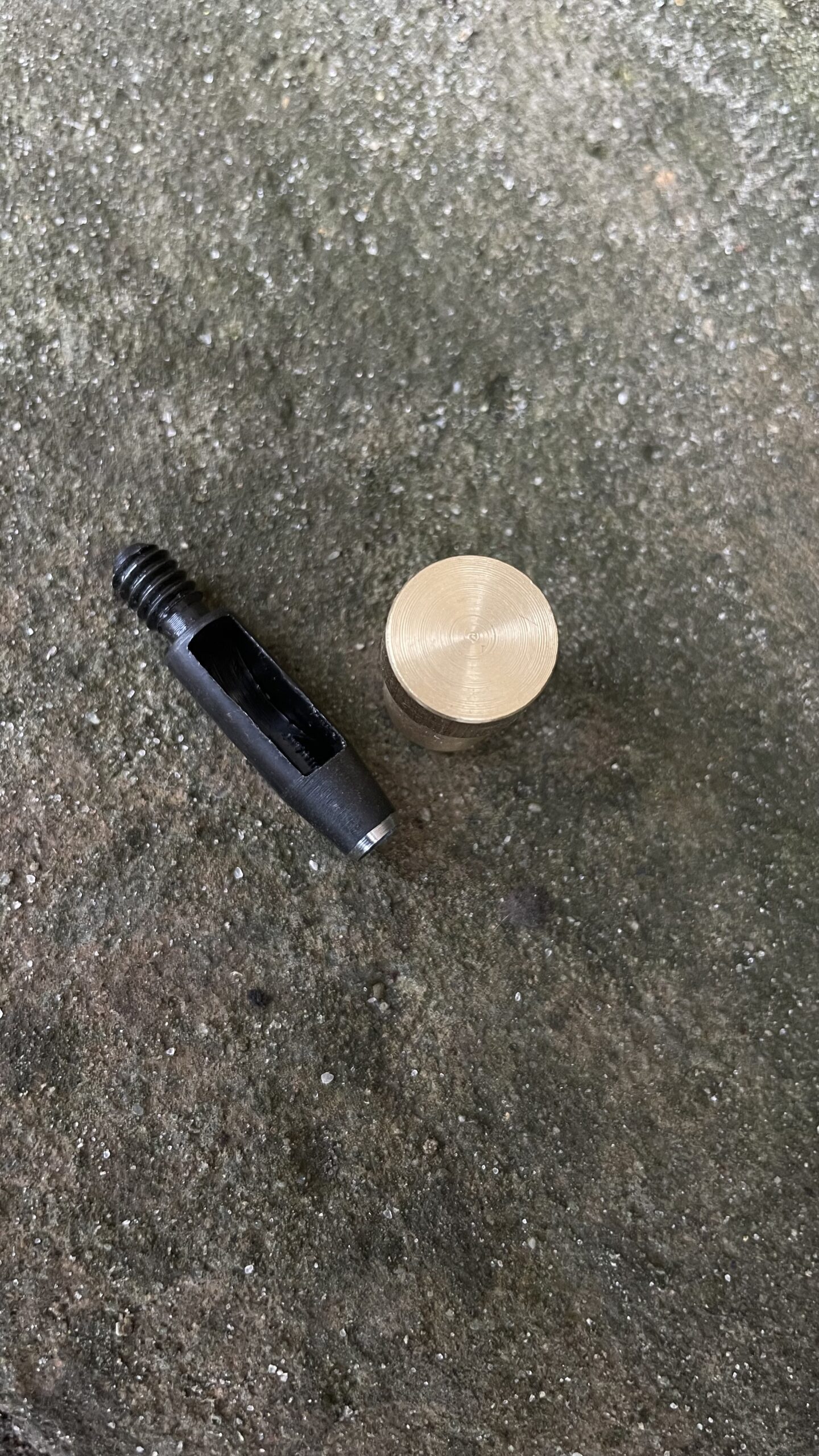 Пробійник 5 мм с пяткой (комплект), арт 2345