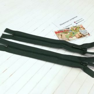 Блискавка трактор Баришевка 18 см зелений арт. 2339