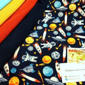 Стрейч-кулір "Космос" 180 см арт. 2386