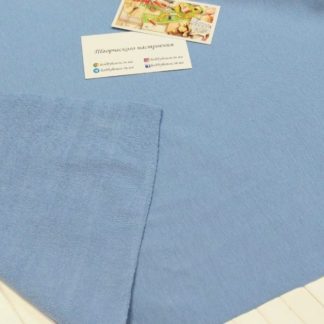 Стрейч-футер 2-нитка блакитний 180 см арт. 2389