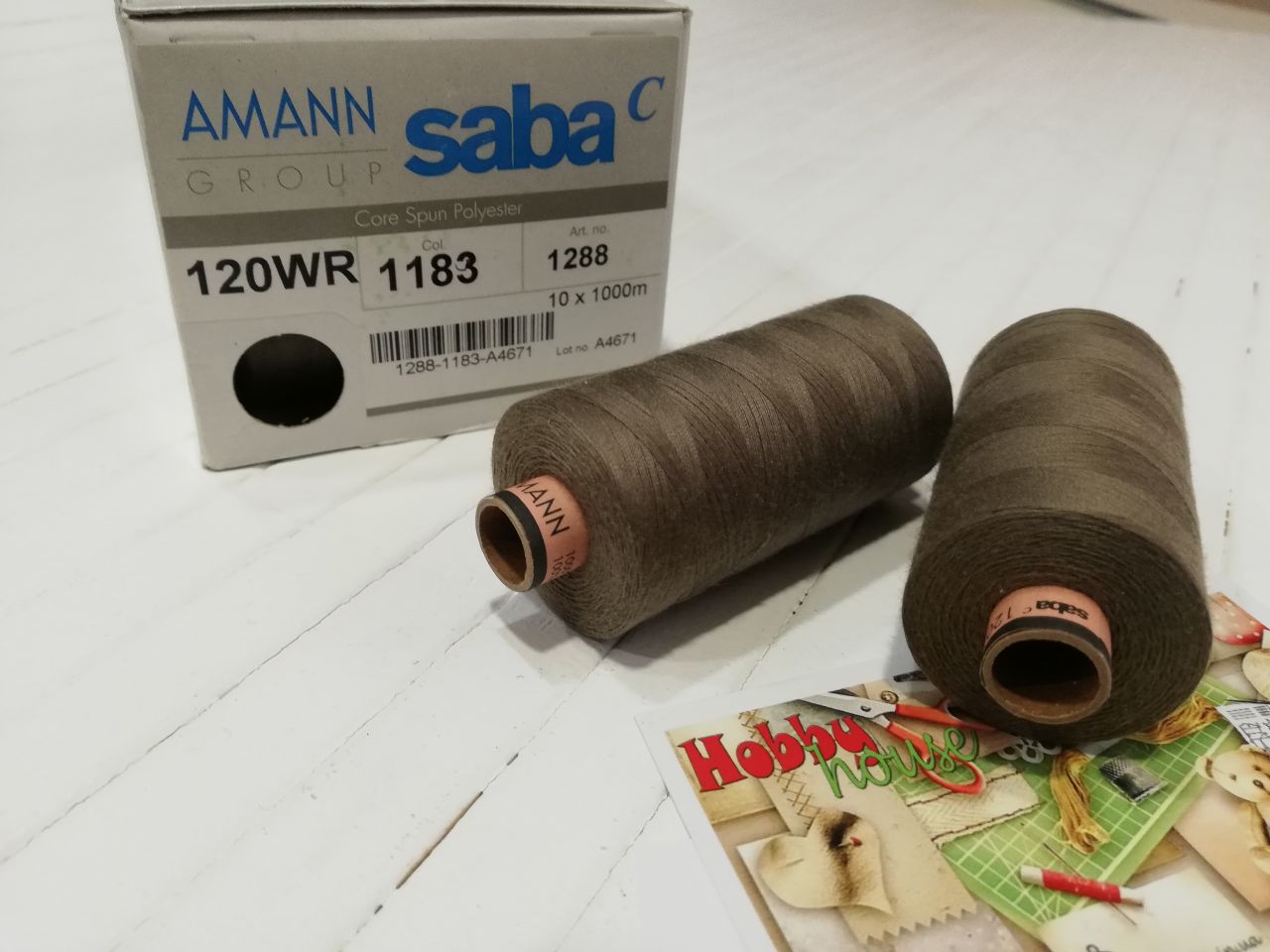 Saba 120WR 1000 м світло-коричневий 1183 арт. 2372