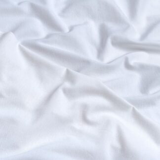 стрейч-кулір білий трикотажне полотно