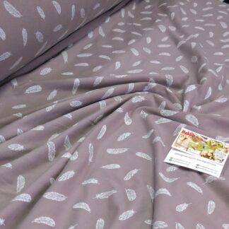 стрейч-кулір "Пір'я мокко" 186 см арт. 2395