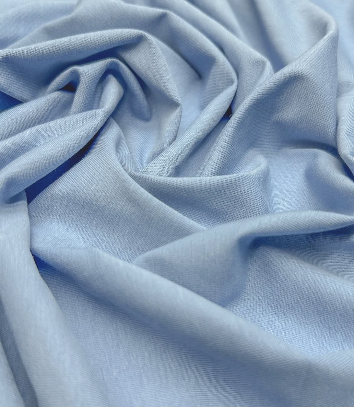 Стрейч-кулір блакитний 180 см арт. 2464