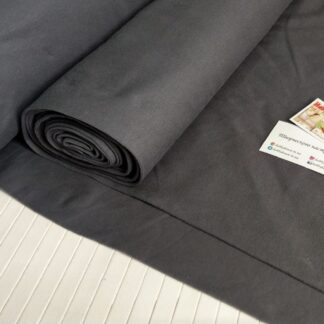 Стрейч-футер 2-нитка бавовна петля графіт 180 см арт. 2430
