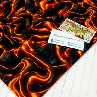 Стрейч-кулір "Лава" 180 см арт. 2490