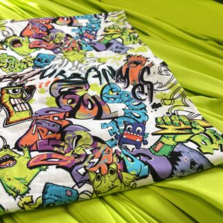 стрейч-кулір "Графіті" 180 см арт. 2466