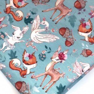 стрейч-кулір "Лісові тварини" арт. 2501