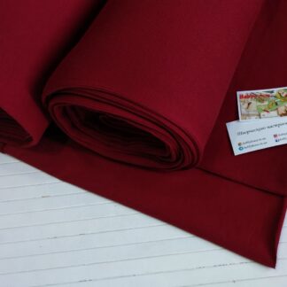 Стрейч-футер 2-нитка бордо хб петля 180 см арт. 2537