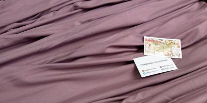 Стрейч-футер 2-нитка візон арт. 2539 - Зображення 2