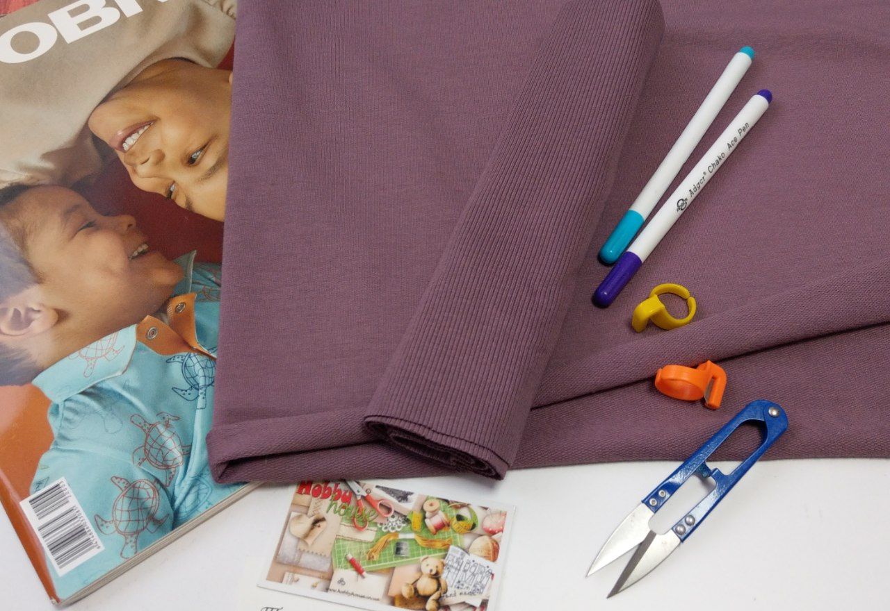 Стрейч-футер 2-нитка візон арт. 2539